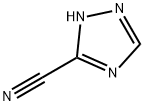 3-氰基-1,2,4-三氮唑, 3641-10-9, 结构式