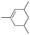 1,3,5-トリメチルシクロヘキセン 化学構造式