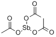 醋酸锑, 3643-76-3, 结构式