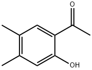 1-(2-ヒドロキシ-4,5-ジメチルフェニル)エタノン 化学構造式