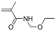 N-(エトキシメチル)メタクリルアミド 化学構造式