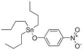 トリブチル(4-ニトロフェノキシ)スタンナン 化学構造式