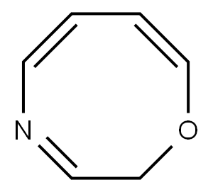 2H-1,4-オキサゾシン 化学構造式