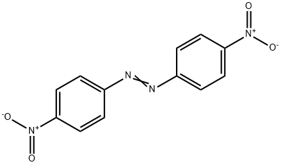 1,2-ビス(4-ニトロフェニル)ジアゼン 化学構造式