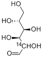 GLUCOSE, D-, [2-14C] 结构式