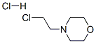 4-(2-クロロエチル)モルホリン塩酸塩 化学構造式
