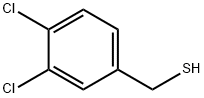 3,4-ジクロロベンゼンメタンチオール 化学構造式