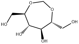 2-O,5-O-メチレン-D-マンニトール 化学構造式