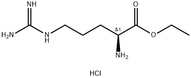 L-精氨酸乙酯盐酸盐, 36589-29-4, 结构式