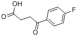 3-(4-氟苯甲酰)丙酸, 366-77-8, 结构式