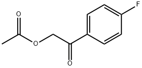 2-(4-fluorophenyl)-2-oxoethyl acetate Structure