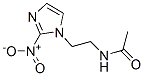 N-[2-(2-nitroimidazol-1-yl)ethyl]acetamide Struktur