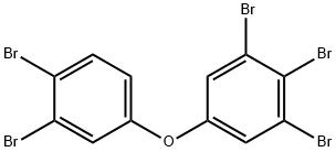 3,3',4,4',5-ペンタブロモビフェニルエーテル 50ΜG/MLPBDE NO. 126 化学構造式