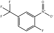 4-フルオロ-3-ニトロベンゾトリフルオリド 化学構造式