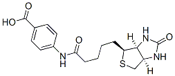 N-biotinyl-4-aminobenzoic acid Structure