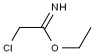 2-氯乙酰亚氨酸乙酯盐酸盐 结构式