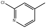 2-Chloro-4-picoline Structure