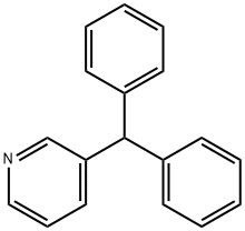 3-benzhydrylpyridine Structure