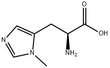 3-甲基-L-组氨酸, 368-16-1, 结构式