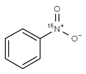 NITRO-15N-BENZENE Struktur