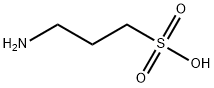 3-Amino-1-propanesulfonic acid Structure