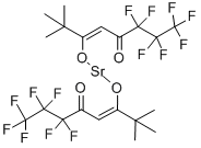 ストロンチウムジピバロイルメタナート,3N 化学構造式
