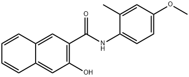N-(4-メトキシ-2-メチルフェニル)-3-ヒドロキシ-2-ナフタレンカルボアミド