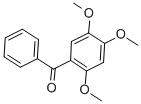 フェニル(2,4,5-トリメトキシフェニル)メタノン 化学構造式