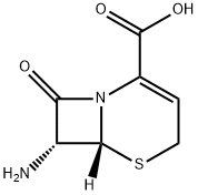 7-アミノ-3-セフェム-4-カルボン酸 化学構造式