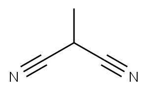 1,1-ジシアノエタン 化学構造式