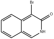 4-溴-3-羟基异喹啉 结构式