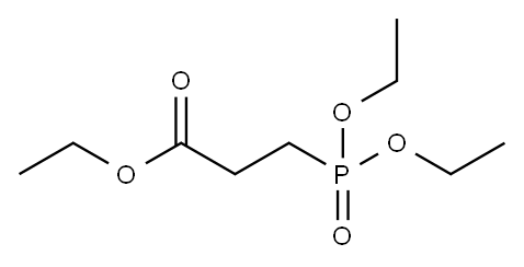 3-ホスホノプロピオン酸トリエチル 化学構造式