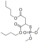 チオりん酸O,O-ジメチルS-[1,2-ジ(ブトキシカルボニル)エチル] 化学構造式