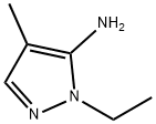 1-乙基-4-甲基-1H-吡唑-5-胺 结构式