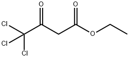 4,4,4-トリクロロアセト酢酸エチル 化学構造式