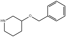 3-(ベンジルオキシ)ピペリジン HYDROCHLORIDE 化学構造式
