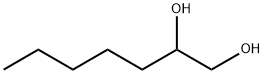 1,2-ヘプタンジオール 化学構造式