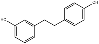 ビベンジル-3,4'-ジオール 化学構造式