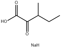(+/-)-3-甲基-2-氧戊酸钠, 3715-31-9, 结构式