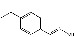 Benzaldehyde, 4-(1-methylethyl)-, oxime, (E)- (9CI) 结构式