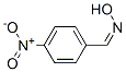 (Z)-4-ニトロベンズアルデヒドオキシム 化学構造式