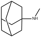 N-メチルアダマンタン-1-アミン 化学構造式