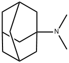 1-アダマンチルジメチルアミン 化学構造式