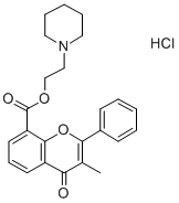 盐酸黄酮哌酯 结构式