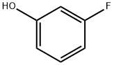 3-フルオロフェノール 化学構造式