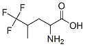 5,5,5-三氟-DL-亮氨酸 结构式