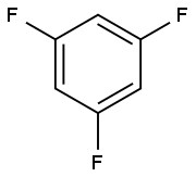 1,3,5-三氟苯 结构式