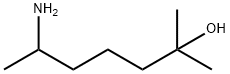 6-氨基-2-甲基-2-庚醇, 372-66-7, 结构式
