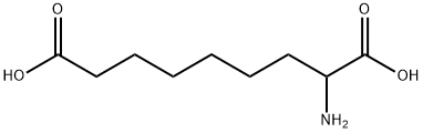 2-アミノノナン二酸 化学構造式