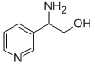 1-(3-吡啶)-2-羟基乙胺 结构式